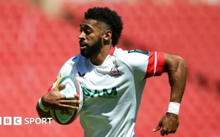 Ulster Falls to Lions Despite Baloucoune Hat-Trick in Thrilling United Rugby Championship Match Recap