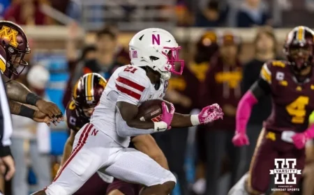 Huskers to Face Tough Challenge Hosting Northwestern