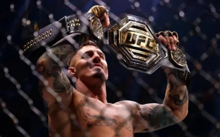 UFC Champ Tom Aspinall Discusses Life Risks, Victory, and Trump Encounter
