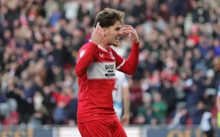 Late Hackney Goal Secures Crucial Draw for Middlesbrough Against Wrexham