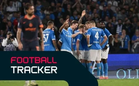 Napoli vs Inter Serie A Showdown Highlights Football Tracker with PSG and Man Utd Also in Action