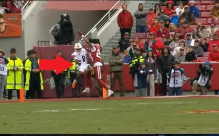 Auburn’s Cam Coleman Delivers Potential Catch of the Year