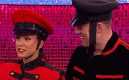 Strictly Star Vicky Pattison Receives Emotional Message from Cheryl as Fans Predict Her as the Winner