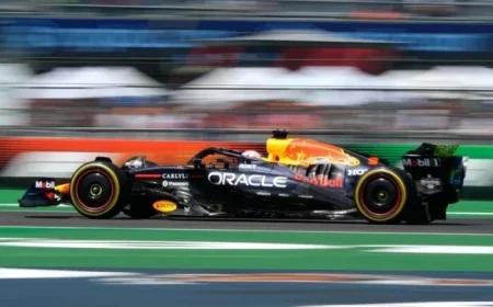 Verstappen’s Dominant Practice in Mexico Puts Rivals on Edge with Lightning Speed