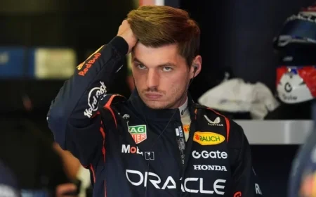 Max Verstappen Leads Second Practice at Mexico City GP with Charles Leclerc Close Behind Oscar Piastri Ranks 12th at Autodromo Hermanos Rodriguez