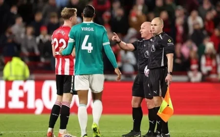 Liverpool Game Halted as Referee Switch Sparks Controversy Following a Halftime Decision