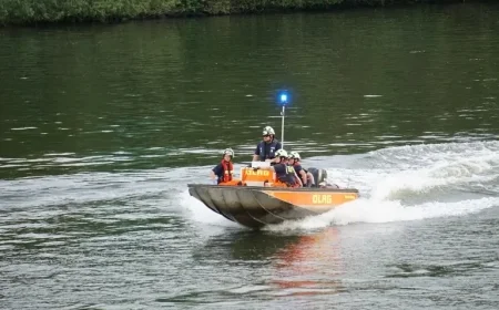 Emergency Response Teams Conduct Major Incident Training at Aasee and Canal in Münster