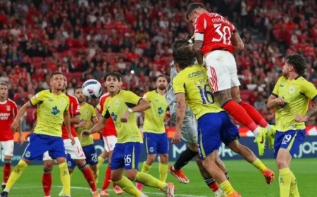 Exciting Showdown Between SL Benfica and FC Arouca in Prime Football Action
