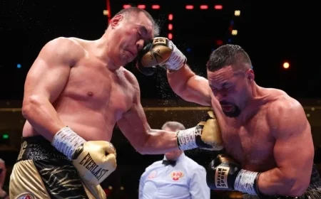 Predictions and Betting Tips for Joseph Parker vs Fabio Wardley: Expert Analysis on Who Will Prevail at the O2 Event