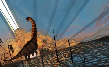 Study Reveals Dinosaurs Thrived in North America Pre-Asteroid Extinction