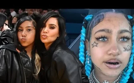 North West Embraces Punk Rock Vibes in Her Playtime Rebel Era