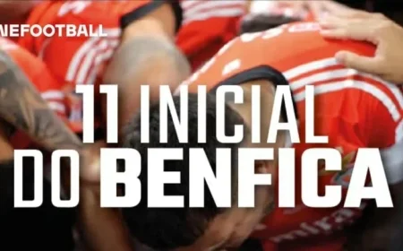 Benfica’s Starting Eleven Revealed for Crucial Match Against Arouca