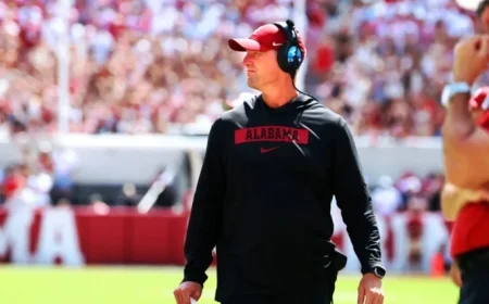 Kalen DeBoer Updates Geno VanDeMark Status for South Carolina Game
