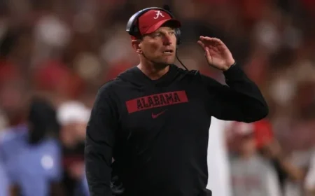 Kalen DeBoer Criticizes Offense After First-Half Performance Against South Carolina