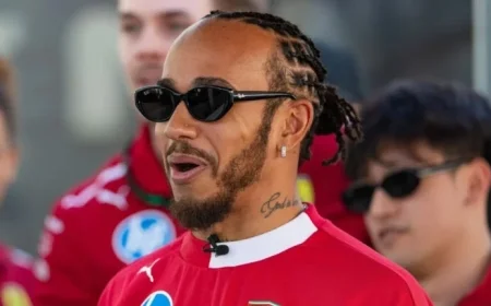 Hamilton Warns Piastri and Norris of Verstappen’s Threat