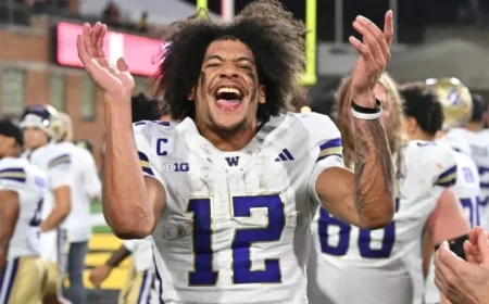 Denzel Boston Shines in NFL Draft Week 9 Scouting for Washington