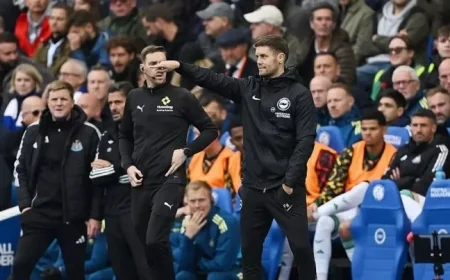 Brighton Manager Fabian Hurzeler Criticizes Newcastle United’s Tactics in Subtle Dig