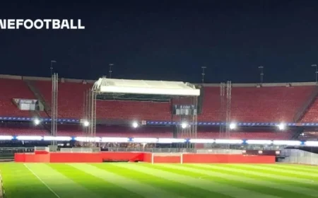 Morumbi Stadium Closes Section for Bahia Match to Install Concert Stage: Photos