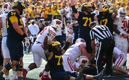 LT Blake Frazier Eager for First Michigan State Start