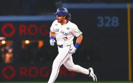 Blue Jays’ Star Addison Barger Highlights Game 2 Lineup Against Dodgers