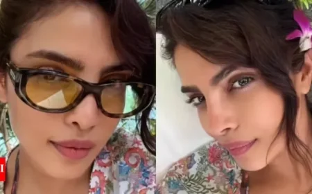 Priyanka Chopra Shares Cute Selfies with Honest Caption: “Not Me Pretending”