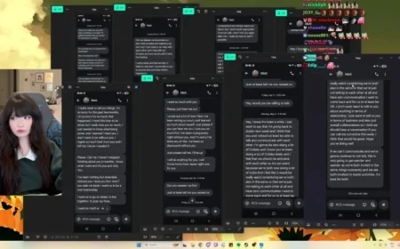 Emiru Reveals Months of Harassing Messages from Mizkif Following Their Breakup