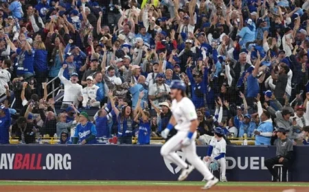 Toronto’s 32-Year Wait Ends with Thrilling World Series Game 1 Victory