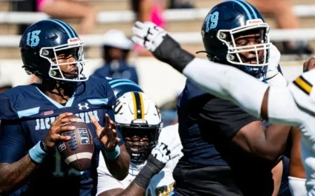Jackson State’s QB JaCobian Morgan Exits Game Against Grambling State Due to Injury