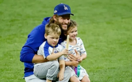 Clayton Kershaw’s Kids Send Heartfelt Message Before Dodgers-Blue Jays Series