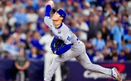 Yamamoto Shines with Complete Game as Dodgers Triumph Over Blue Jays