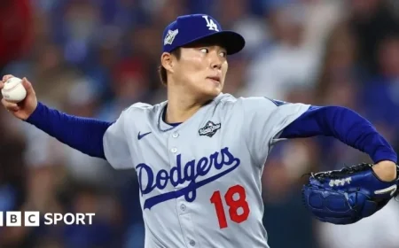LA Dodgers Dominate Toronto Blue Jays 5-1 in World Series Game 2 to Even the Score