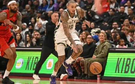 Bucks’ Kyle Kuzma Exits Raptors Game Due to Injury