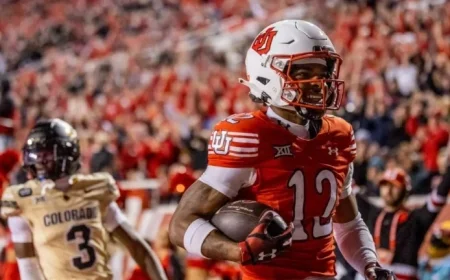 Freshman QB Byrd Leads Utah’s 53-7 Victory Over Colorado With 151 Rushing Yards