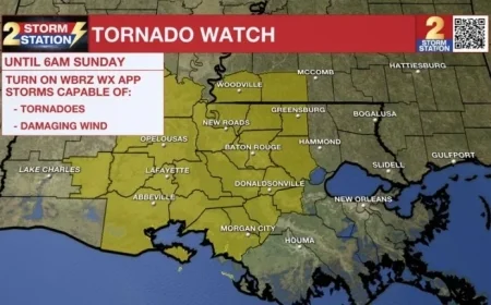 Tornado Watch Issued for Capital Region Amid Overnight Storms