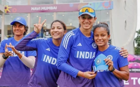 Rain Delays India vs Bangladesh Women’s World Cup in Navi Mumbai
