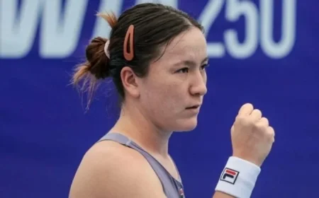 Sun Advances to First WTA 250 Semifinal of 2025