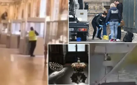 Two Arrested in $100M Louvre Jewel Heist; One Caught Fleeing at Airport