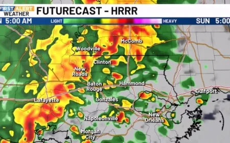 Storm Threat Persists Through Sunday Morning