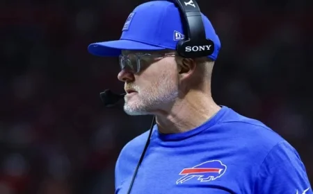 Sean McDermott Sets NFL Record with 8-0 Post-Bye Week Streak