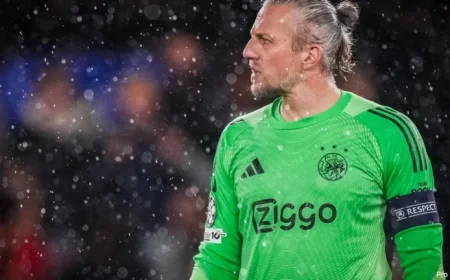 Heitinga Chooses Pasveer Again, Decides Right Wing Position at Ajax