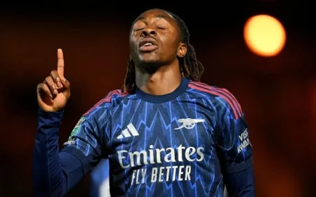 Arsenal’s Predicted Lineup: Eze Shines Against Former Club Crystal Palace