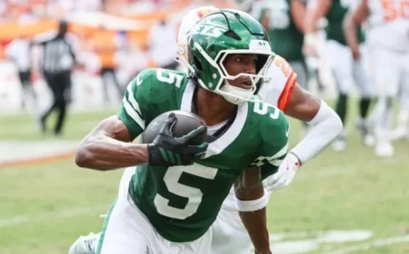 Garrett Wilson, Sauce Gardner Out; Aaron Glenn Not Naming Starting QB