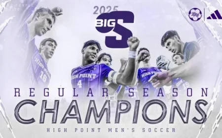 HPU Men’s Soccer Secures Big South Title with Gardner-Webb Shutout