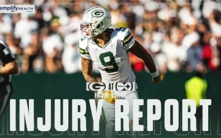 Packers Week 8 Injury Report: Five Questionable, Two Out vs. Steelers