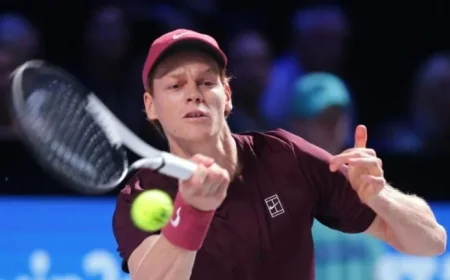 Jannik Sinner Trails Zverev 1-3 at Vienna Open