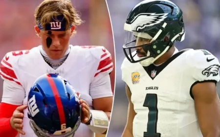 Watch Giants vs. Eagles Live for Free: Time and Stream Details