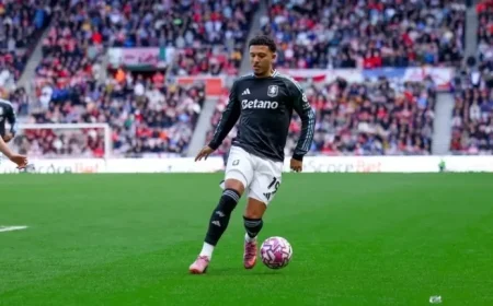 Manchester United Duo Support Jadon Sancho