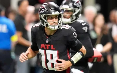 Kirk Cousins to Start for Falcons Against Dolphins After Penix Jr.’s Knee Injury
