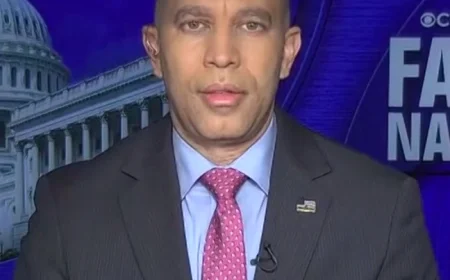 Hakeem Jeffries Discusses Key Issues on “Face the Nation” October 26, 2025