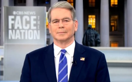 Treasury Secretary Scott Bessent Discusses Economic Issues on “Face the Nation”